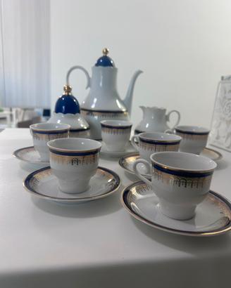 Porcellana servizio caffe 6 persone
