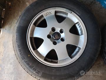 4 cerchi volvo xc70 16" + 2 pneumatici dot22