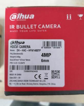 Telecamera Dahua HFW1400 TP 