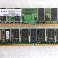 2 banchi ram ddr 333mhz da 256mb cadauno tot 512mb