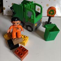 Lego Duplo camion di spazzatura 