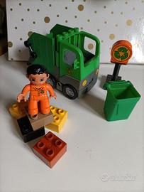 Lego Duplo camion di spazzatura 
