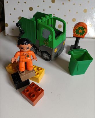 Lego Duplo camion di spazzatura 