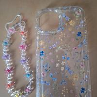 Cover iPhone 15 trasparente motivo Floreale