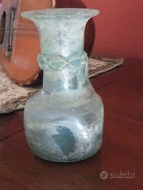 Brocca vaso in vetro stile Scavo Murano vintage