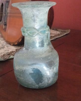 Brocca vaso in vetro stile Scavo Murano vintage