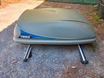 Box tetto Thule Ocean 100  + Barre originali Ford