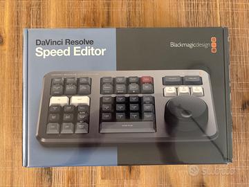 BlackMagic DaVinci Resolve Speed Editor. NUOVO