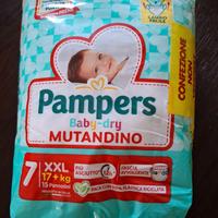 Pampers mutandino tg.7 baby dry
