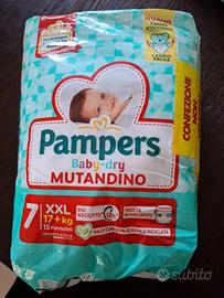 Pampers mutandino tg.7 baby dry