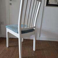 6 SEDIE BIANCHE IKEA