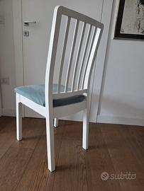 6 SEDIE BIANCHE IKEA