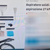 Aspiratore solidi e liquidi