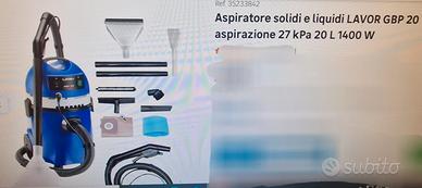 Aspiratore solidi e liquidi