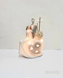 Delicato profumatore d'ambiente a forma di cuore,