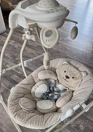 Sdraietta con seduta girevole CAM dondola fino a 9