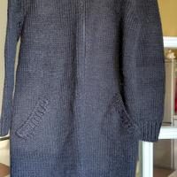 cappotto di lana nero