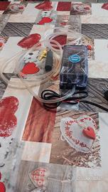 Filtro con pompa per acquario   e ossigenatore