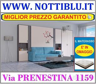 Letto a Scomparsa CONFORT 2p + MATERASSO OMAGGIO