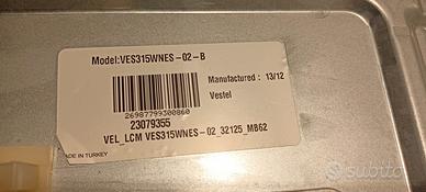 PANNELLO LCD  DISPLAY TV 32" VESTEL