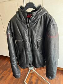 Giubbotto in pelle autentica