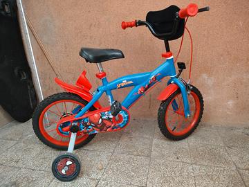 Bicicletta spiderman