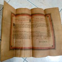 Collezione documenti Regno d'Italia e fascismo 