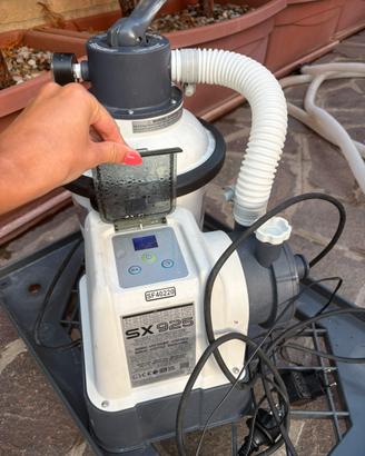 Pompa filtro a sabbia intex per piscina
