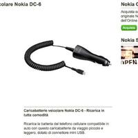 Nokia Caricabatterie veicolare DC-6