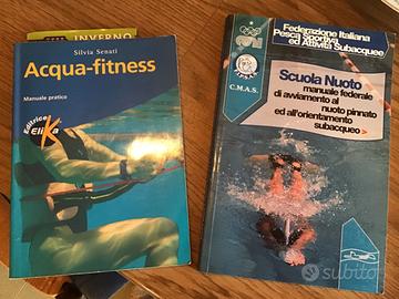 Acqua fitness . Silvia Senati e  manuale nuoto