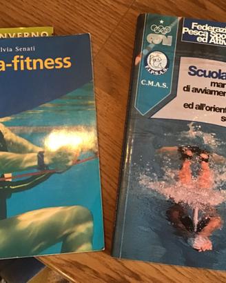 Acqua fitness . Silvia Senati e  manuale nuoto