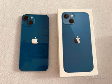 iphone 13 128gb blu +18 cover 