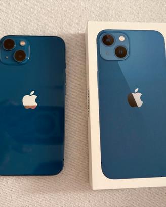 iphone 13 128gb blu +18 cover 