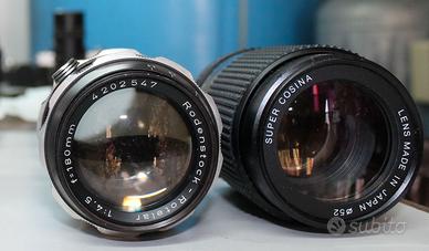 Obiettivi per macchina fotografica EXA