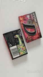 Audiocassette TDK 46 minuti nuove 