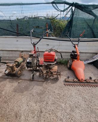 MOTOZAPPA E ELETTROMPOMPA 