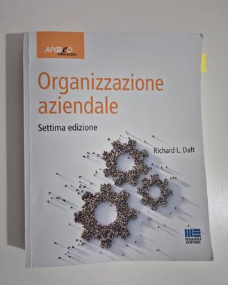 Organizzazione aziendale Richard L. Daft