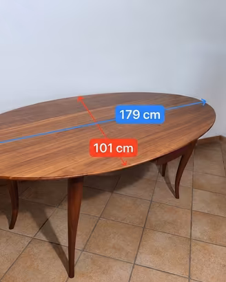 Tavolo/Consolle Apribile in Legno di Pregio