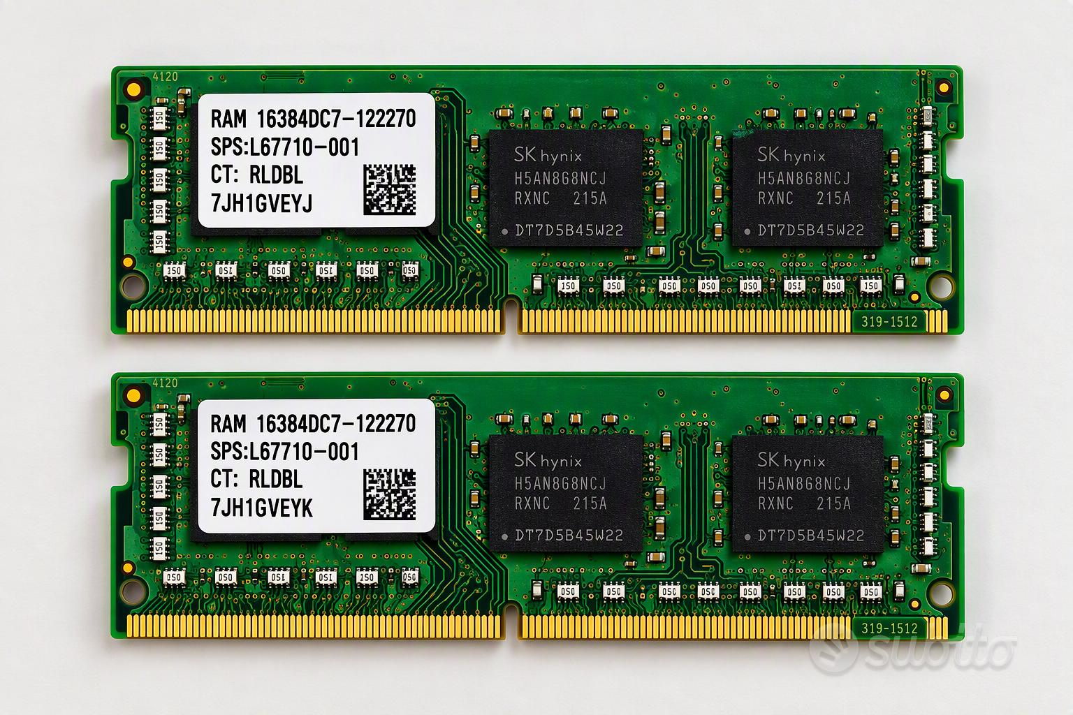 SK hynix 32GB 2x16GB DDR4 3200 SODIMM - Informatica In vendita a