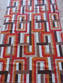 stoffa tenda arredo anni 70 