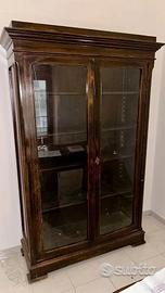 Libreria antica fine ’800 in legno massello