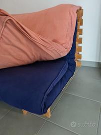 Divano letto futon ikea come nuovo