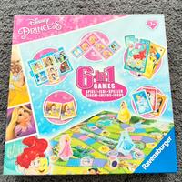 Ravensburger 21287 Disney Princess, Giochi 6 in 1