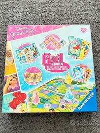 Ravensburger 21287 Disney Princess, Giochi 6 in 1