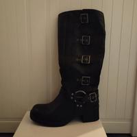 stivali al polpaccio con fibie