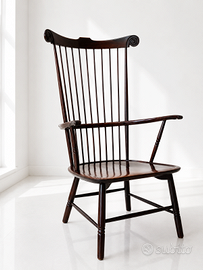 Poltrona  vintage design Paolo Buffa palissandro