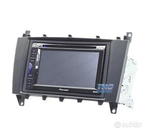 CORNICE NERA AUTORADIO 2-DIN MERCEDES CLASSE-C W20