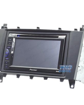 CORNICE NERA AUTORADIO 2-DIN MERCEDES CLASSE-C W20