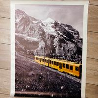 Poster/Stampa fotografica in B/N dettagli giallo