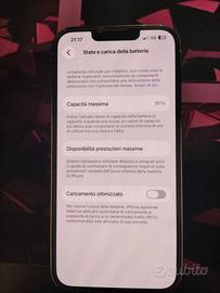 Iphone 13 pro 256gb Bianco + caricatore e cover